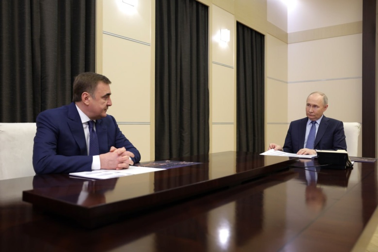 Встреча Алексея Дюмина и Владимира Путина, 2 мая 2024 года