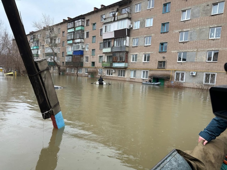 Затопленный Орск, 7 апреля 2024 года
