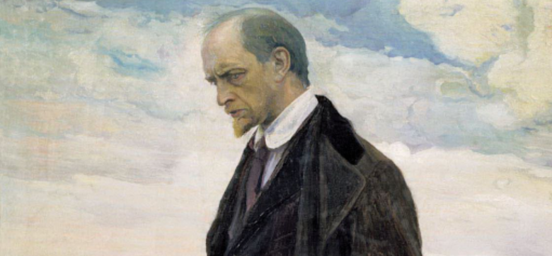 «Мыслитель», портрет Ивана Ильина (фрагмент), 1921-1922 год