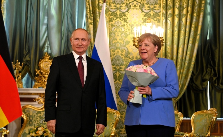 Владимир Путин  и Ангела Меркель / kremlin.ru