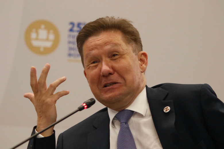 Председатель правления "Газпрома" Алексей Миллер на ПМЭФ 2022