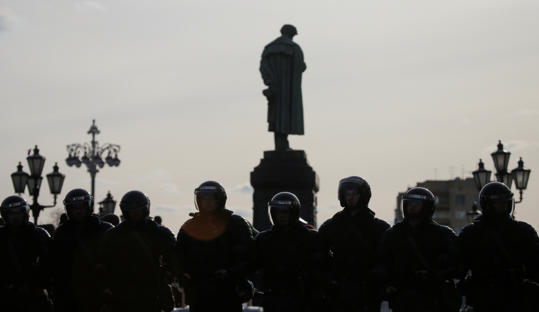 Пушкинская площадь.  Фото: Maxim Shemetov / Reuters