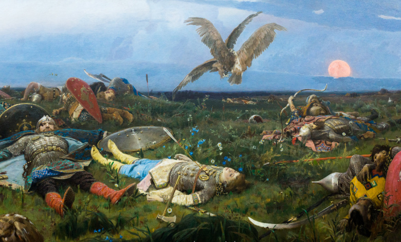 После побоища киевского князя Игоря Святославича с половцами