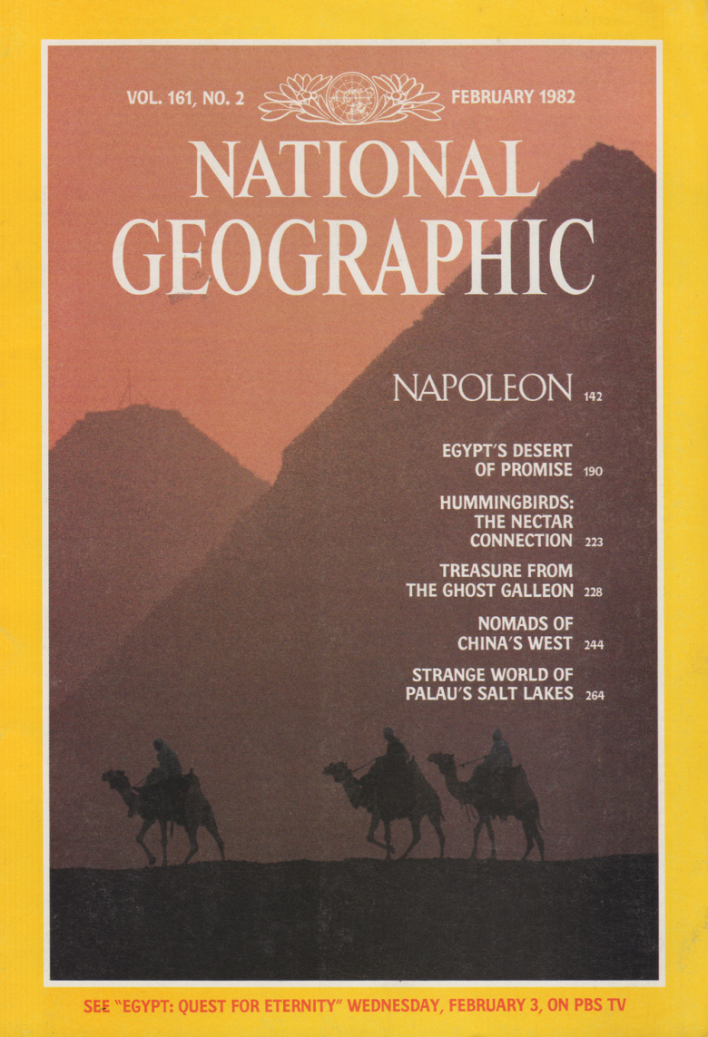 Обложка National Geographic 1982 год