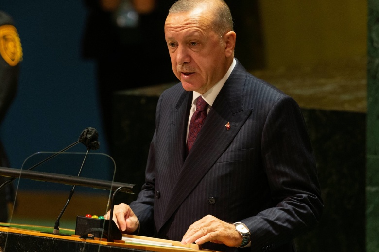 Реджеп Тайип Эрдоган на 73-й сессии Генеральной Ассамблеи. Фото: Lev Radin / Keystone / Global Look Press