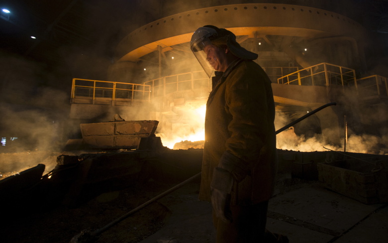 Новолипецкий металлургический комбинат. Фото: Maxim Shemetov / Reuters