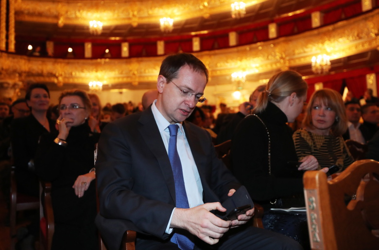 Владимир Мединский на предпремьерном показе балета "Нуреев" в Большом театре. Фото: Валерий Шарифулин / ТАСС