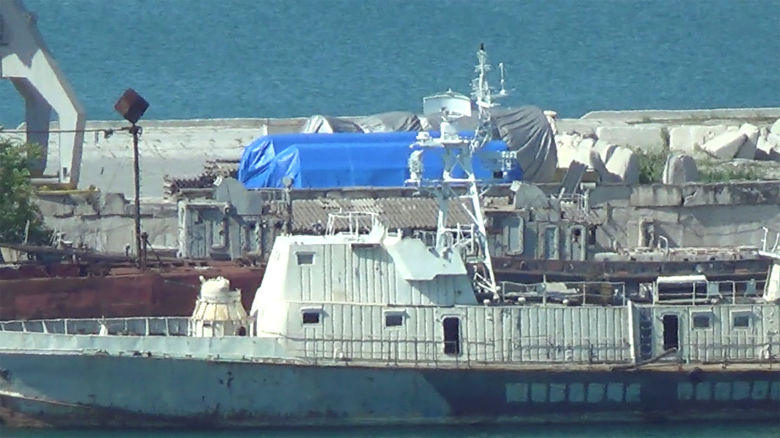 Турбины Siemens в порту Феодосии. Фото: Reuters