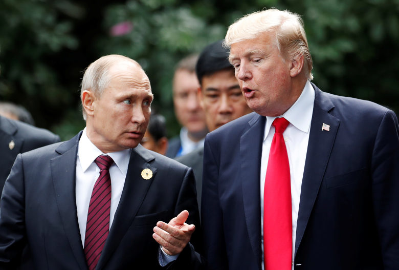 Владимир Путин и Дональд Трамп. Фото: Jorge Silva / Reuters