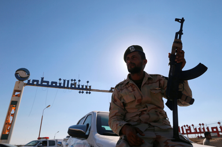 Военный Ливийской национальной армии  генерала Халифы Хафтара. Фото: Esam Omran Al-Fetori / Reuters