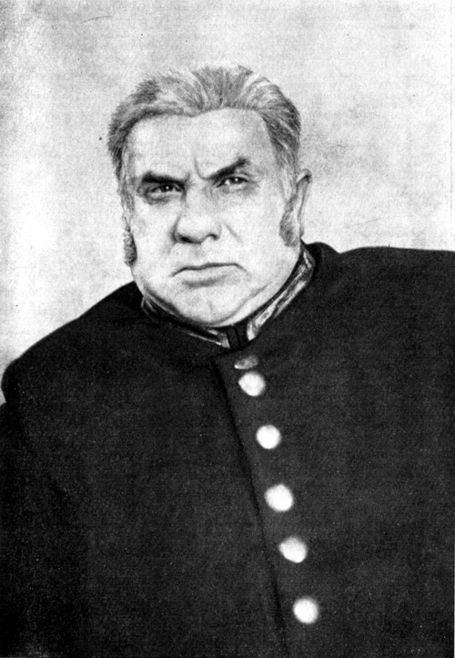 Игорь Ильинский в роли Городничего, «Ревизор», Малый театр, 1952