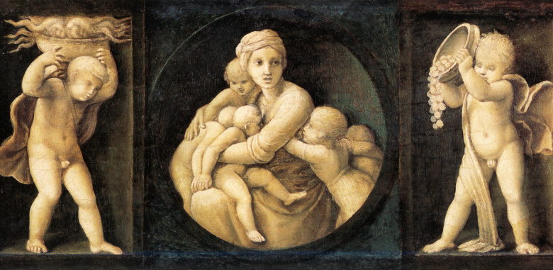 Рафаэль Санти. Милосердие, 1507. Фото: Музеи Ватикана