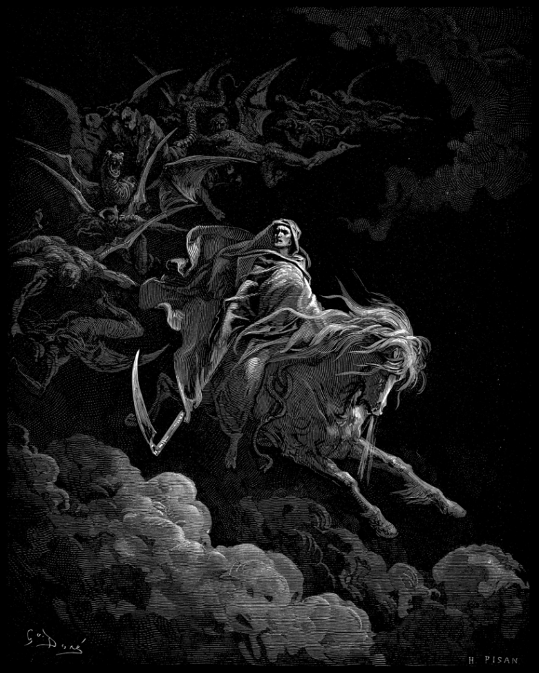 Гюстав Доре, «Смерть на бледном коне»