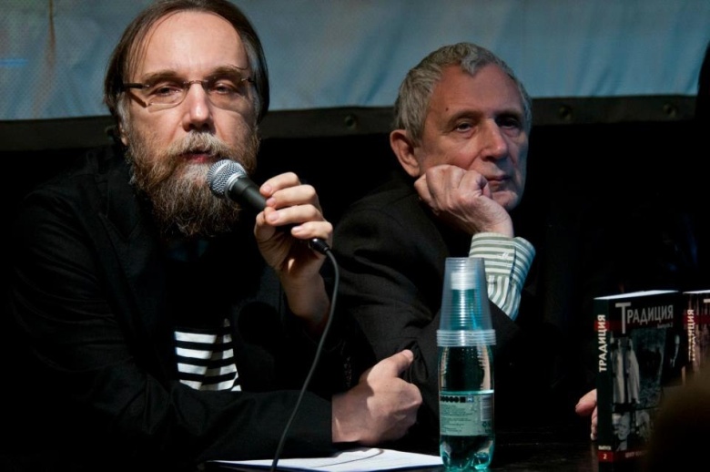 Александр Дугин и Юрий Мамлеев. Музей Маяковского, 3 мая 2012 года