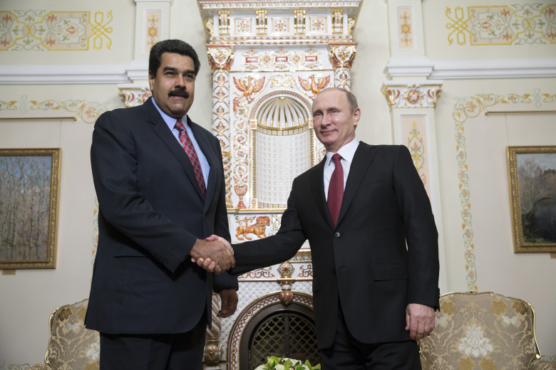 Президент Венесуэлы Николас Мадуро и Владимир Путин. Фото: Reuters