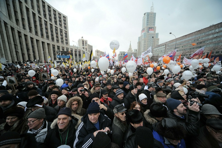 Митинг «За честные выборы», начавший волну протестов в России в 2011-2012 годах