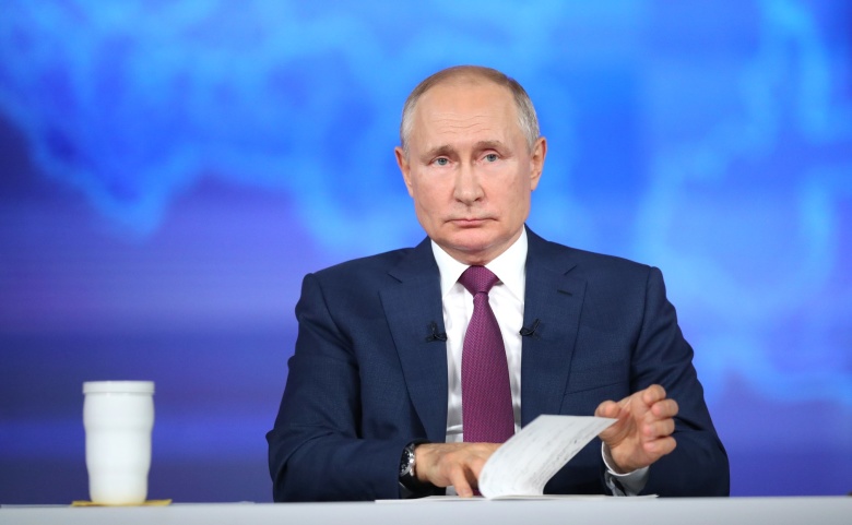 Владимир Путин на прямой линии, 16 июня 2021 года. Фото: kremlin.ru