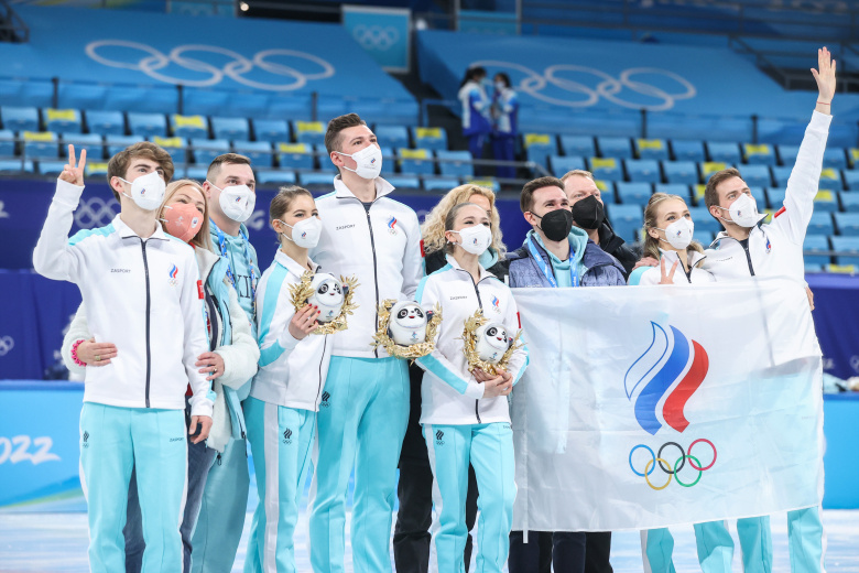 Спортсмены Олимпийского комитета России на Олимпиаде в Пекине