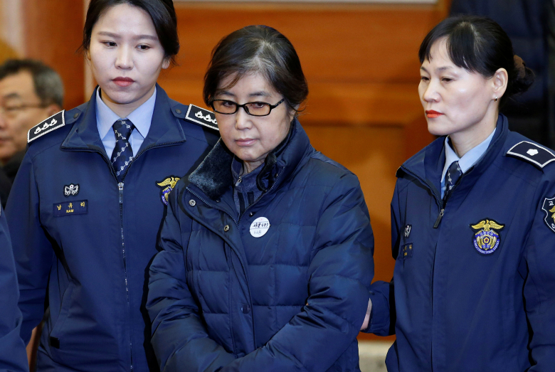 Чхве Сун Силь на суде. Фото: Kim Hong-Ji T / Reuters