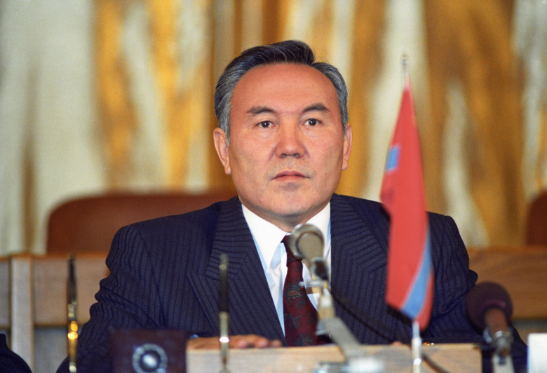 Нурсултан Назарбаев, 1991 год. Фото: Александр Сенцов, Дмитрий Соколов / ТАСС