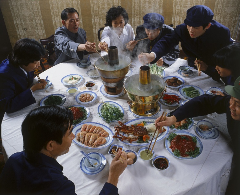 Семейное застолье в Китае. Фото: Alain Evrard / Impact / Global Look Press