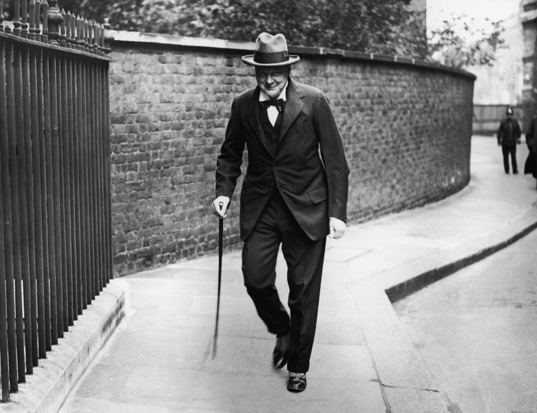 Уинстон Черчилль. Фото: Hulton Archive / Getty Images