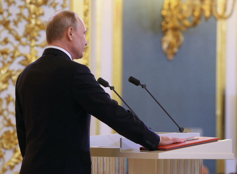 Церемония инаугурации Владимира Путина, 2018 год. Фото: Ekaterina Shtukina / Reuters