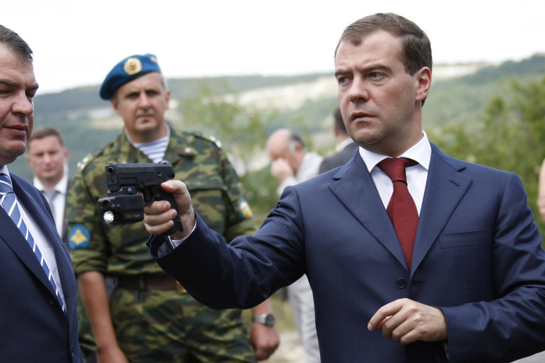Президент РФ Дмитрий Медведев, 14 июля 2009 года