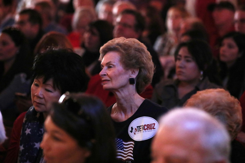 Аудитория во время выступления Теда Круза. Фото: Mike Segar / Reuters
