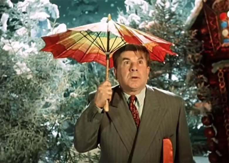 Кадр из фильма "Карнавальная ночь" (1956 год).