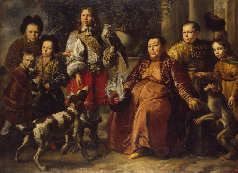 Семейный портрет. Даниэль Шульц (Германия, 1615-1683)