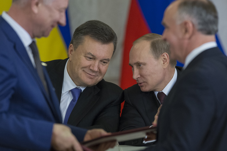 Виктор Янукович и Владимир Путин. 2013 год. Фото: Сергей Гунеев / РИА Новости