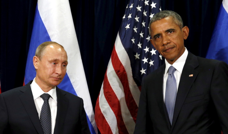 Владимир Путин и Барак Обама, 2015. Фото: Kevin Lamarque / Reuters