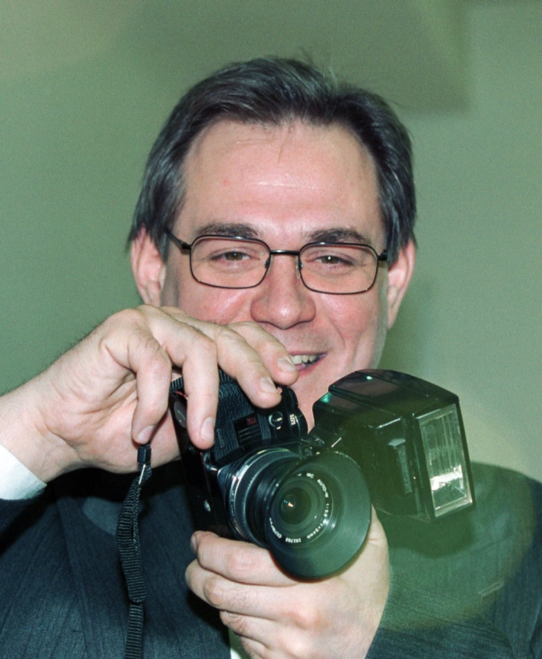 Сергей Доренко, 1999 год. Фото: Франк Вильягра / Коммерсантъ