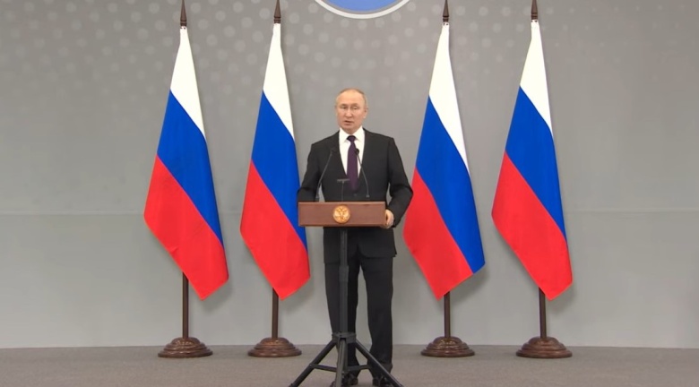 Владимир Путин в Казахстане, 14 октября 2022 года