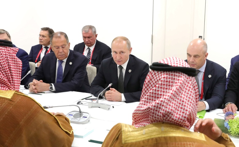 Переговоры Владимира Путина и принца Мухаммеда бин Салмана, 29 июня 2019 года. Фото: Kremlin.ru