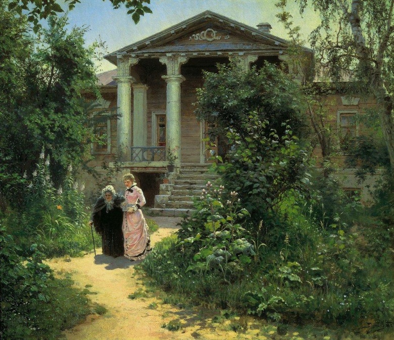 Василий Поленов. Бабушкин сад. 1879.