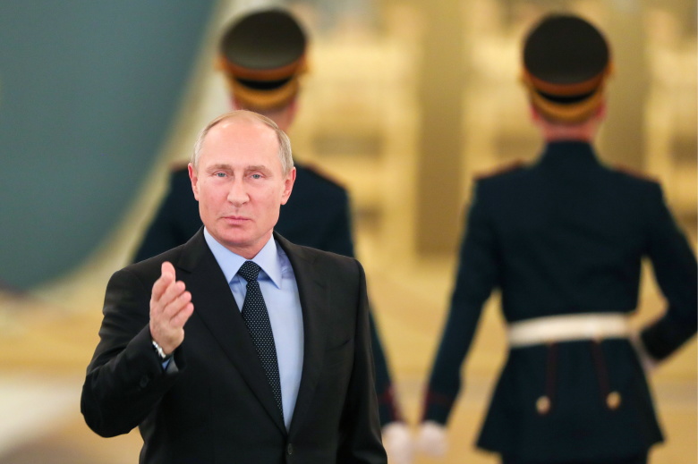 Владимир Путин перед заседанием Совета по развитию гражданского общества и правам человека в Кремле. Фото: Валерий Шарифулин / ТАСС