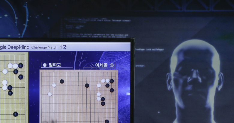 Матч AlphaGo — Ли Седоль в Сеуле. Фото: Seung Il Ryu / Zuma / TASS