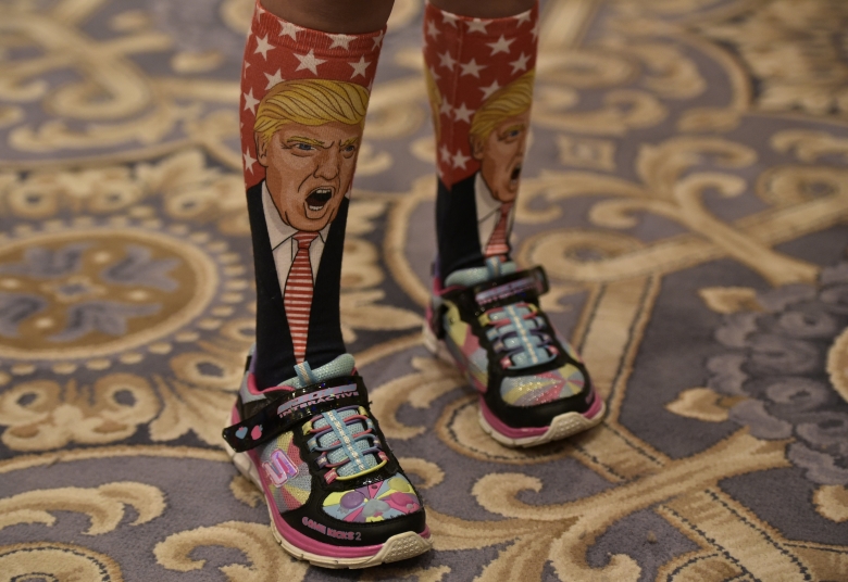 Сторонник Дональда Трампа. Фото: Mandel Ngan / AFP
