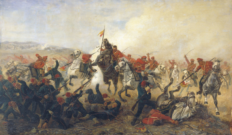 Виктор Мазуровский. Сражение у Телиша 16 октября 1877 года. Русско-турецкая война 1877–1878.