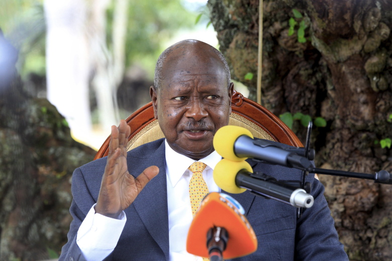 Йовери Мусевени. Фото: James Akena / Reuters