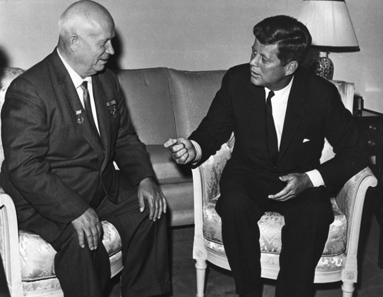 Никита Хрущев и Джон Кеннеди, 1961