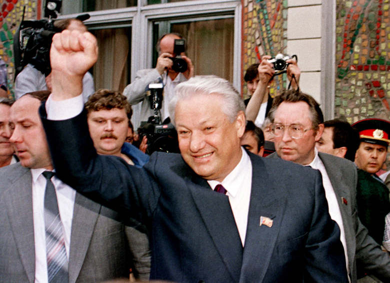 Борис Ельцин. 1991.