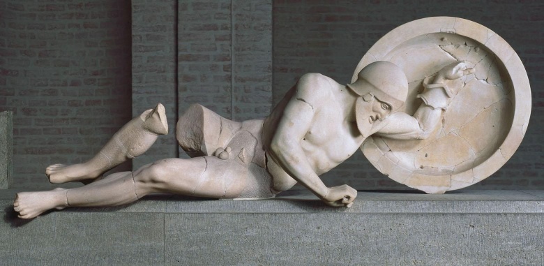 Умирающий воин. Скульптура храма Афайи. Фото: Getty Images