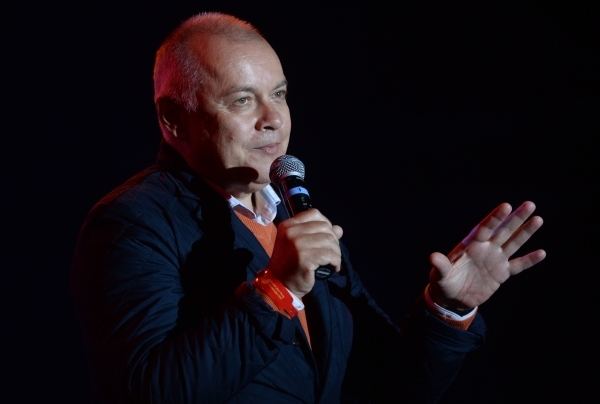 Телеведущий и генеральный директор МИА "Россия Сегодня" Дмитрий Киселев выступает на международном фестивале Koktebel Jazz Party.