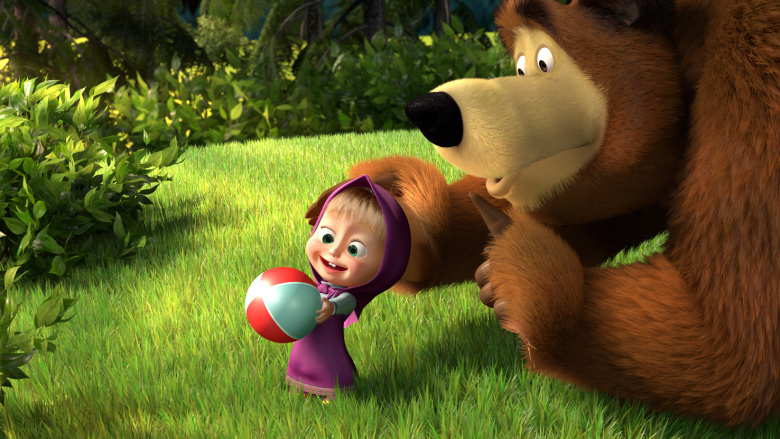 Кадр из фильма "Маша и Медведь". Фото: Анимаккорд