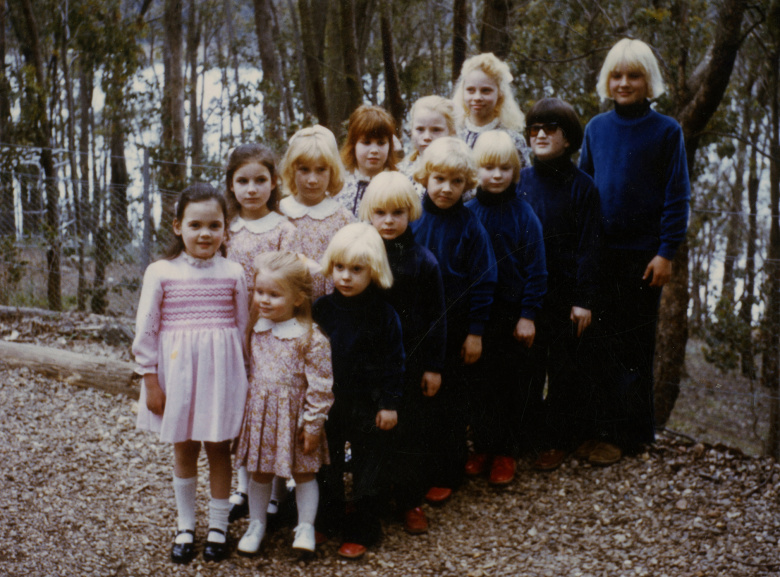 Дети из секты «Семья», 1978. Фото: MIFF