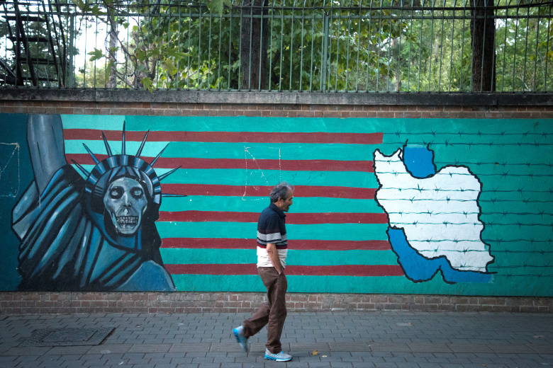 Антиамериканское граффити в Тегеране, Иран. Фото: Reuters