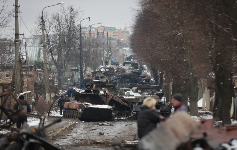 Подбитая российская техника в Украине